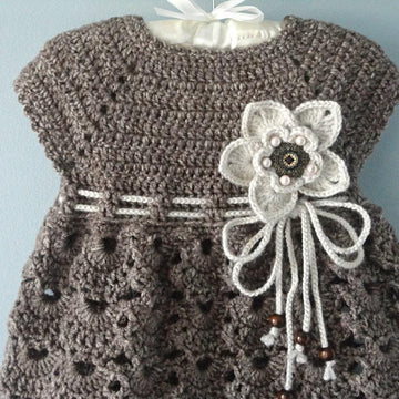 PATTERN Crochet Baby Dress
