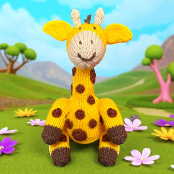 Georgina the Giraffe choc orange cover / toy