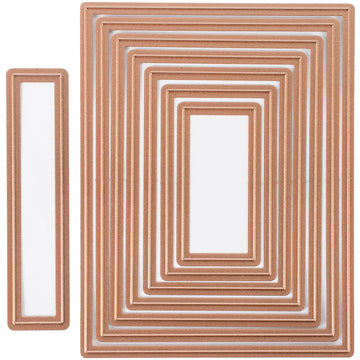 Spellbinders Nestabilities A2 Card Creator Dies - Matting Basics A