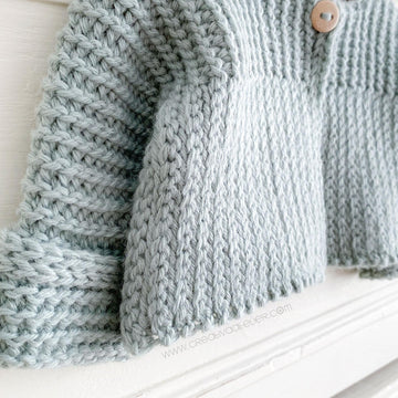Size 6 months - ITSY-BITSY Crochet Cardigan