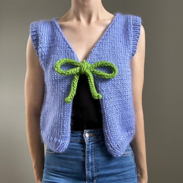 Tie Front Vest