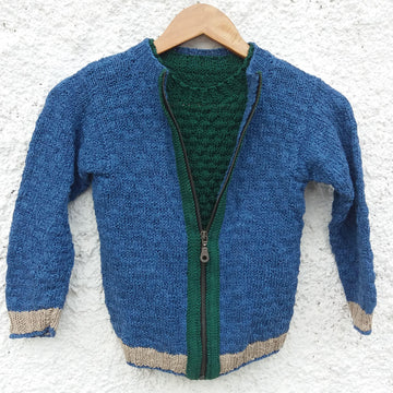 CARLA RUSTIC TWINSET, jumper in cotton and cardigan in linen/cotton
