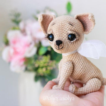 Chi-Chi the Puppy pattern (25 pages + 70 photos, PDF) (dog)