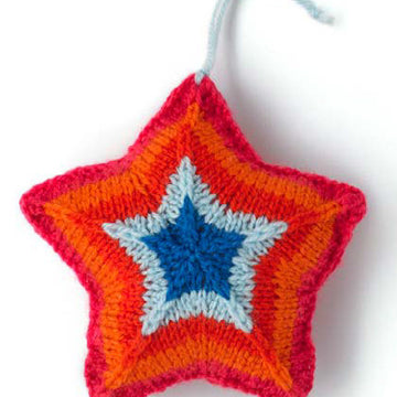 "Christmas Eve Star" - Knitting Pattern For Christmas in Paintbox Yarns Simply DK - DK-XMAS-KNIT-001