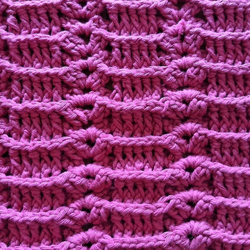 Posts & Clusters washcloth