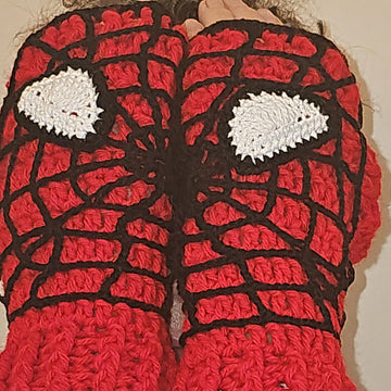Spidey Mask Mitts