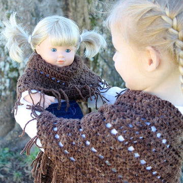 Boho Crosses Poncho