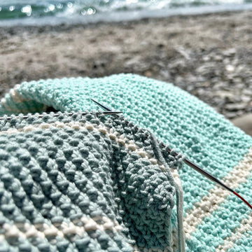 Inlet Towel and Dishcloth