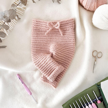 1-3 months - CUDDLES Crochet Pants