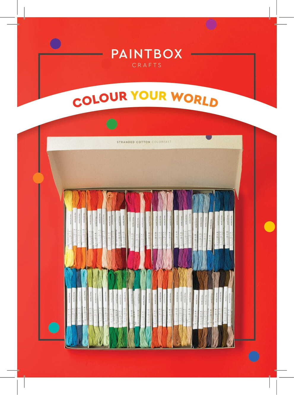Paintbox Crafts Stranded Cotton - Leaflet