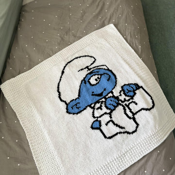 Baby Smurf Baby Blanket