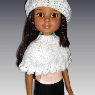 Capelet and Beret for BFC, Ink. Dolls and 18" Slim Dolls
