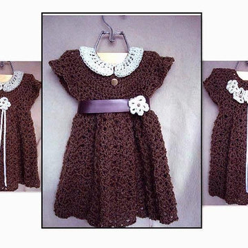 664 GIRLS Pinafore, age Newborn to 2 yrs
