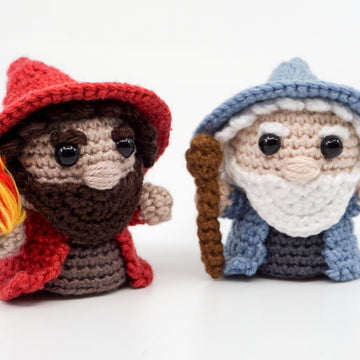 Mini Mage & Wizard Crochet Pattern