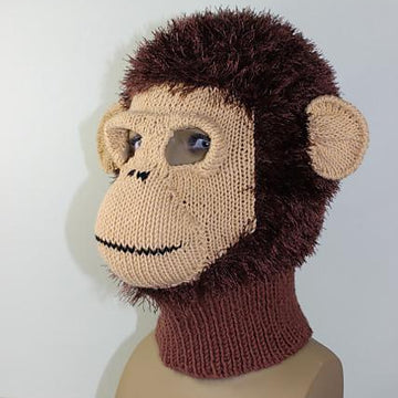 Toddler Child and Adult Monkey Mask Balaclava