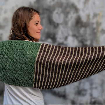 Thoughts Have Wings Shawl