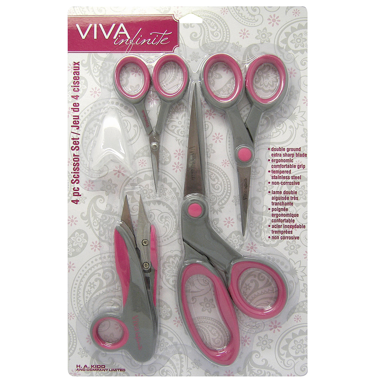 Viva Infinite 4 Piece Scissors Set