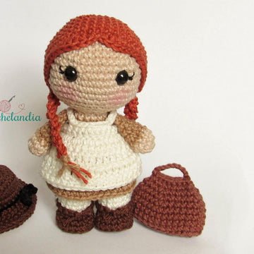 Anne of Green Gables 2 - amigurumi pattern by Crochelandia