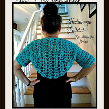 1016- Teal Green Shrug