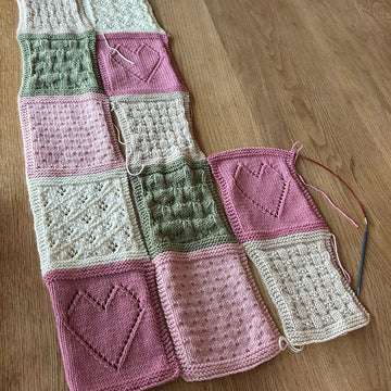 Pretty Patchwork Baby Blanket