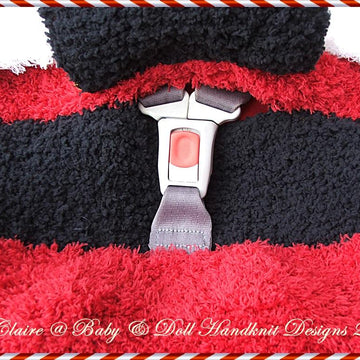 Christmas Car Seat Cover (fit standard 0-9m car seat)