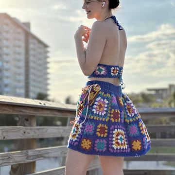 Granny Square Skirt