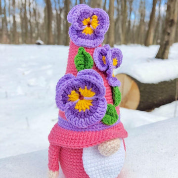 Gnome pansies