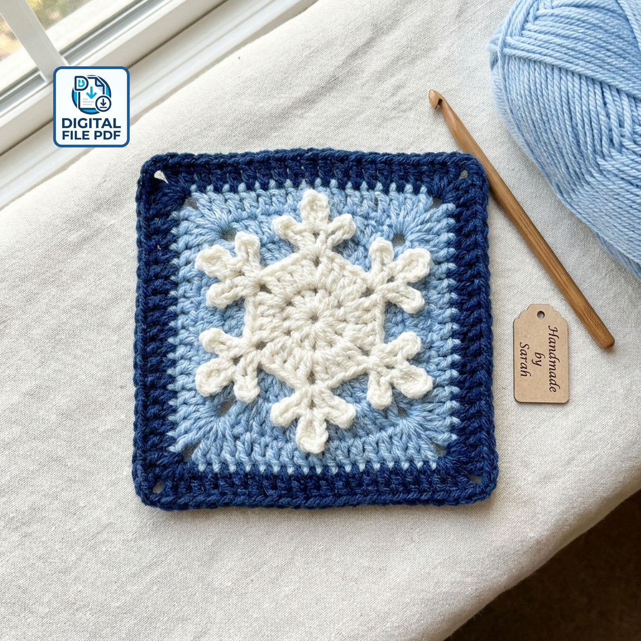 Snowflake Granny Square