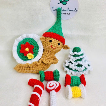 Buddy Snail- Crochet pattern - PDF file - English