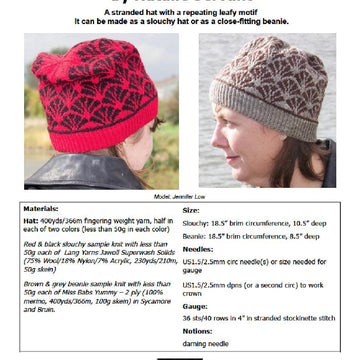 Frond hat