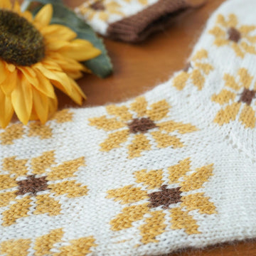 Summer Sunflower Socks
