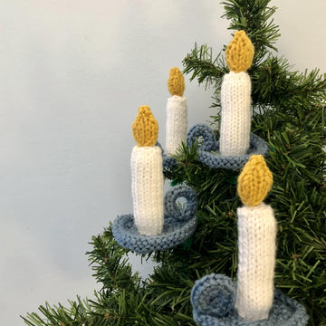 Christmas Candle Knit Pattern