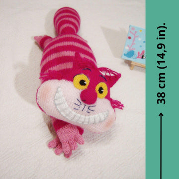 Knitting Pattern Cheshire Cat – Soft Toy inspired by Alice in Wonderland