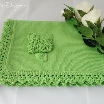 Baby blanket lace