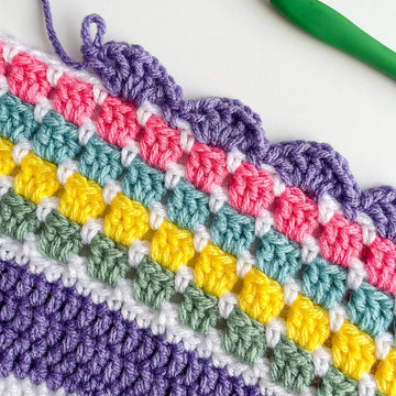 Easter Squares Blanket