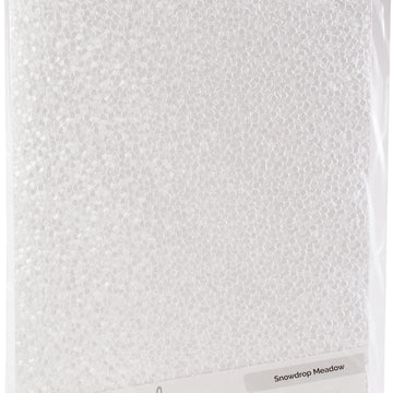 Tonic Studios Craft Perfect Handcrafted Embossed Cotton Papers A4 5/Pkg - Snowdrop Meadow