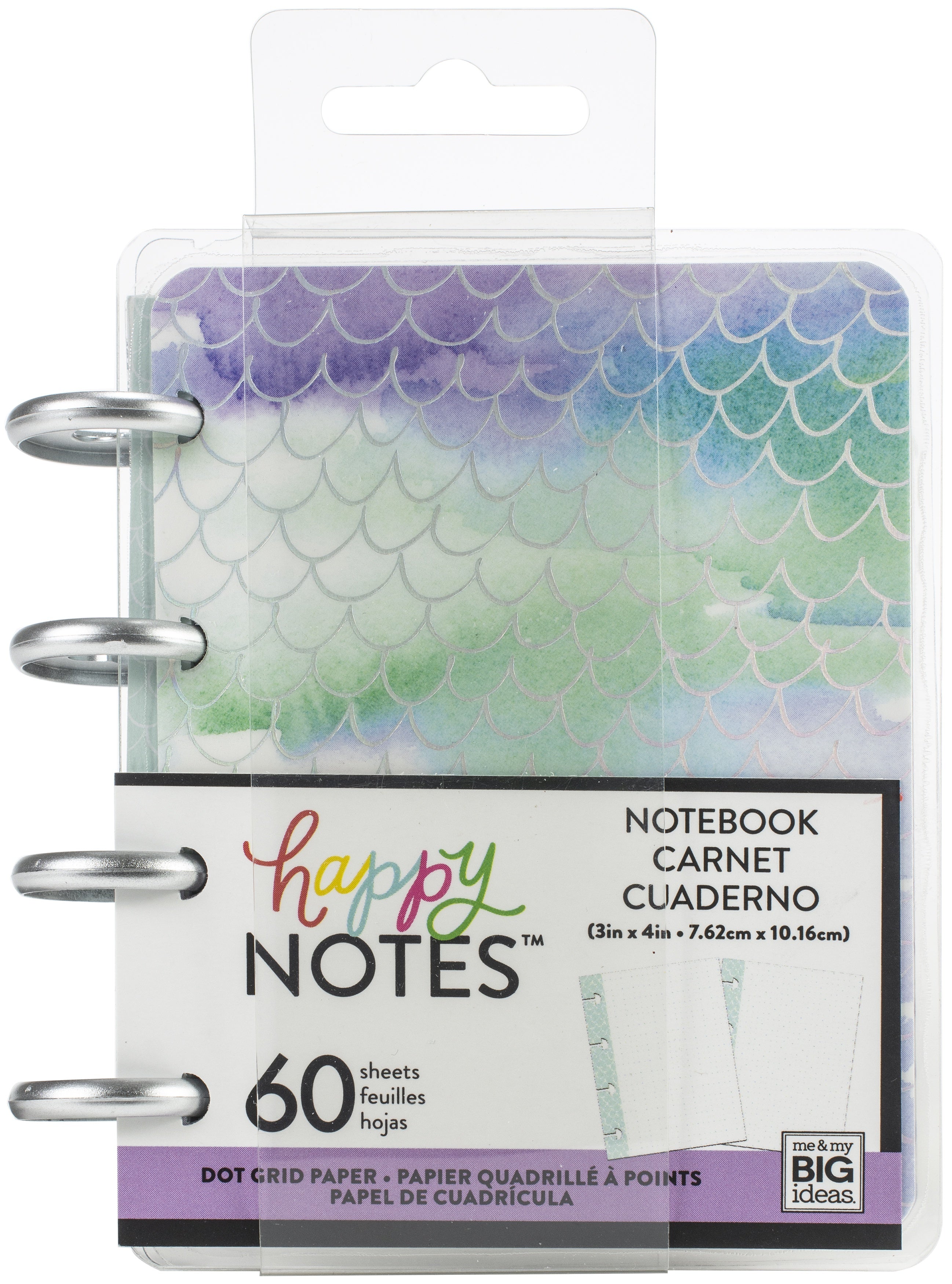 Happy Planner Micro Memo Book W/60 Sheets - Mermaid