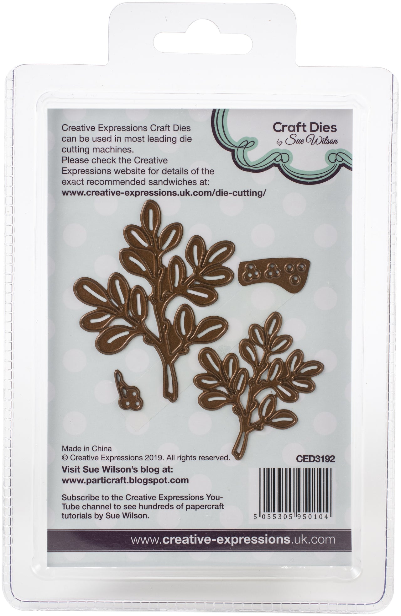 Creative Expressions Festive Craft Dies By Sue Wilson - Winter Foliage