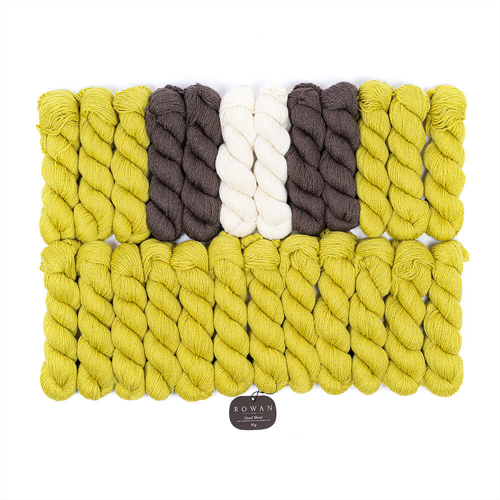 Rowan Large Throw - Rowan Island Blend 24 Ball Colour Pack