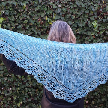 Ocean Spray Shawl
