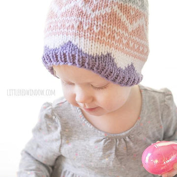 Fair Isle Easter Egg Hat