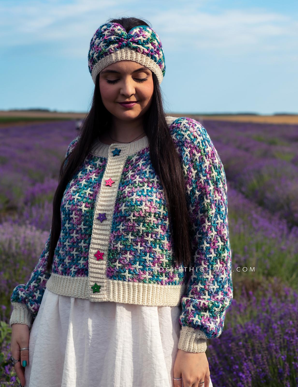 Tic Tac Toe Cardigan