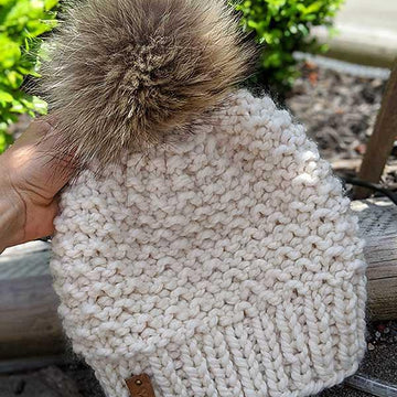 Snowflake Bulky Hat