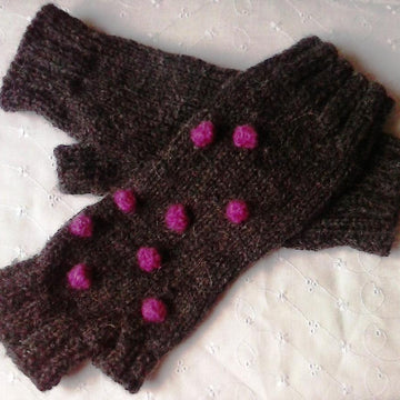 Circus Fingerless Mitts