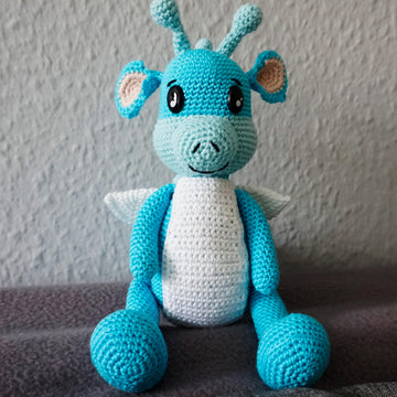 Crochet Pattern for the dragon Drachi