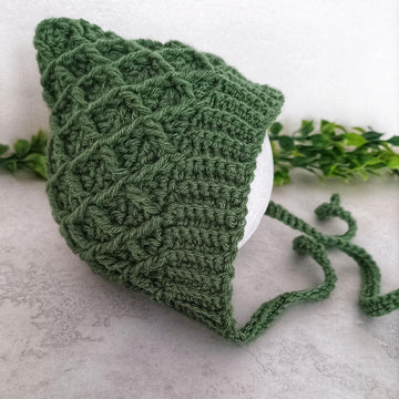 Diamond Pixie Bonnet