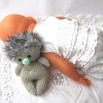 Toy for sleep. Hedgehog for small babies