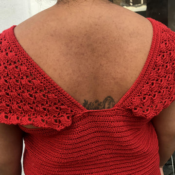 Fazlin Glam Winged Top