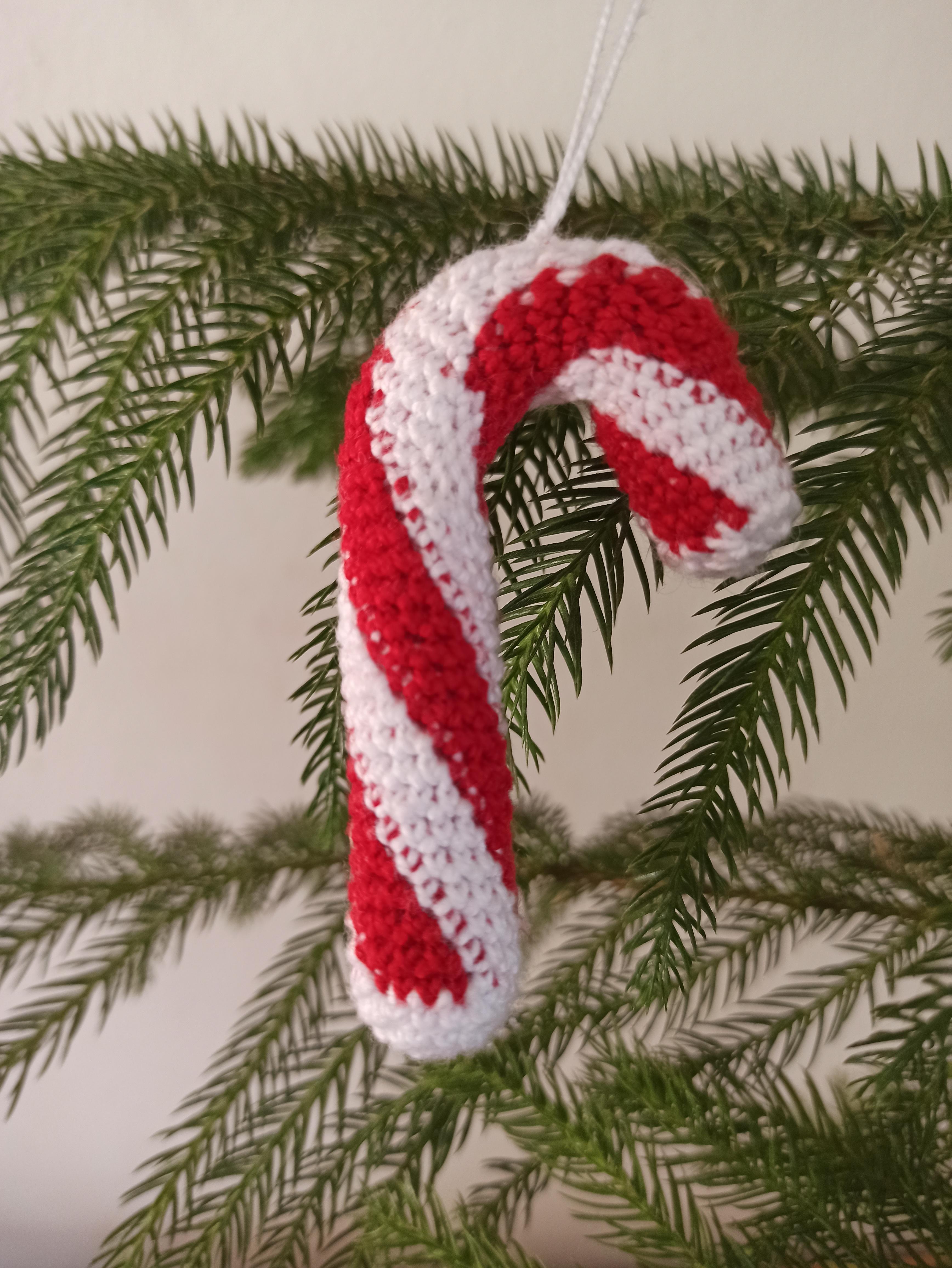 Candy Cane Crochet Pattern
