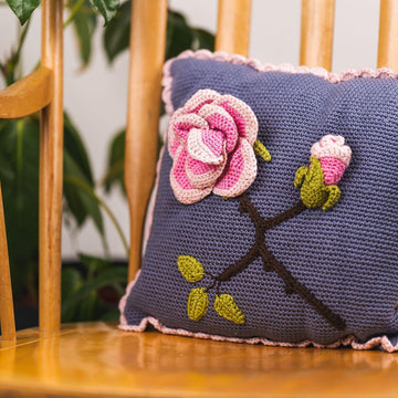 Rose cushion